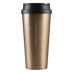 Ly giữ nhiệt Lock & Lock Clip Tumbler 540ml màu vàng đồng