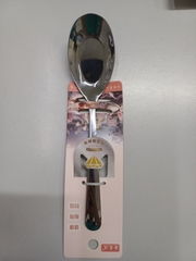 Thìa phở inox cán tròn HD-8672