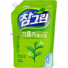 Nước rửa chén Lion tinh chất trà xanh 1,2L Hàn Quốc