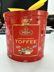 Kẹo thập cẩm Toffee Malaysia hộp nơ 120g