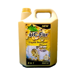 Nước giặt xả HC Golden Glow siêu đậm đặc  8in1 5L