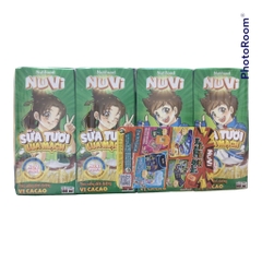 Sữa tươi lúa mạch vị cacao Nuvi 180ml