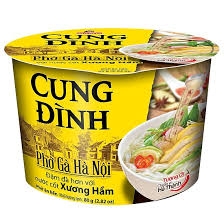 Phở hộp Gà cung đình 80g
