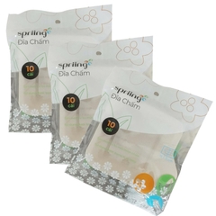 Set 10 đĩa chấm bã mía Spriing