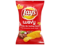 Bim Lays thăn bò nướng Texas đại