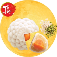 Bánh dẻo Kinh Đô nhân đậu xanh 1 trứng 180g