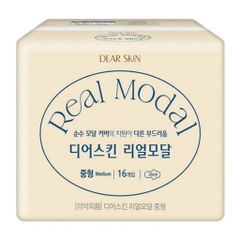 Băng vệ sinh REAL MODAL ban ngày có cánh 26cm Hàn Quốc (16miếng/1gói)
