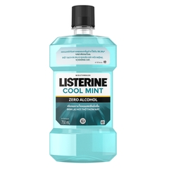 Nước súc miệng Listerine Zero không cay 750ml Thái