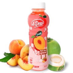 Nước đào thạch dừa A-Dew 450ml