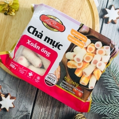 Chả mực xoắn ống LC Foods 500g