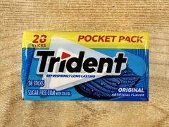 Kẹo gum Trident không đường - vị nguyên bản Thái Lan 50,4g