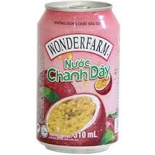 Nước chanh dây Wonderfarm 310ml