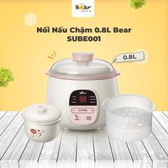 Nồi nấu chậm 0,8L Bear SUBE001