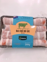 Ba chỉ bò Úc KiaOra 200g