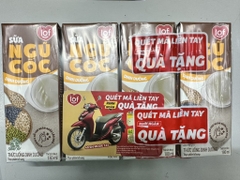 Sữa ngũ cốc dinh dưỡng ít đường LOF 180ml