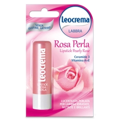Son dưỡng môi không màu Leocrema chiết suất hoa hồng 5,5ml ý