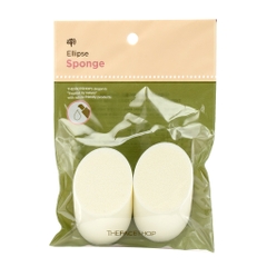 Set 2 miếng bông tán kem nền The Face Shop Hàn Quốc