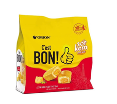 Bánh mì sợi thịt gà vị phô mai Bon Orion 8P