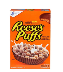 Ngũ cốc bắp ngọt và bơ đậu phộng Reese's Puffs Mỹ 326g