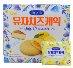Bánh nhân thanh yên phô mai Chungwoo Hàn Quốc190g