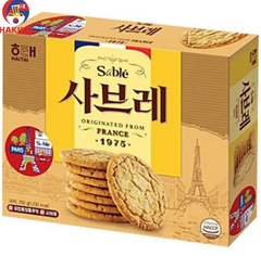 Bánh quy Sable HAITAI Hàn Quốc 252g