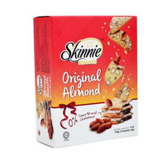 Bánh Biscotti almond Skinnie Malaysia 135g