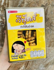 Bánh quy dừa nhân mứt dứa Vfoods Thái Lan 430g