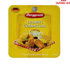 Bánh quy tổng hợp Borggreve Lemeci Collection Đức 650g
