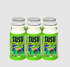 Sữa chua uống hương  táo nho Susu chai 80ml