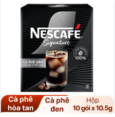 Cà phê đen đá Nescafe 105g