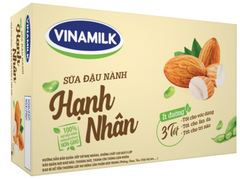 Sữa đậu nành Hạnh nhân Vinamilk 180ml