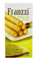 Bánh cuộn nhân kem vị trà xanh Franzzi Filled Roll Series 60g