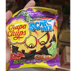 Kẹo dẻo hương trái cây hỗn hợp Scary mix Chupa Chups 50g