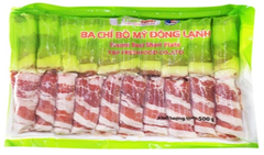 Ba chỉ bò Mỹ Fresh Food 500g