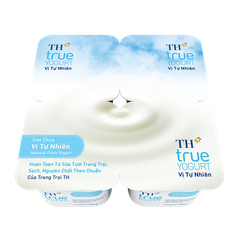 Sữa chua TH true milk vị tự nhiên (không đường) 100g
