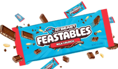 Socola Mrbeast vị sữa bỏng gạo 60g