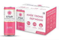 Thức uống lên men Star Kombucha vị ổi hồng 237ml