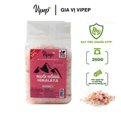 Muối hồng hạt Vipep túi 250g