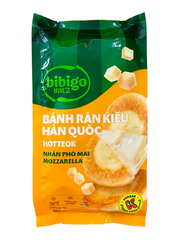 Bánh rán Hotteok nhân phô mai Mozzarella Bibigo 280g
