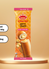 Bánh mì tươi ổ dài nhân vị bơ sữa Kinh Đô 80g