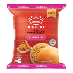Bánh mì kinh đô Burger Gà 70g
