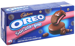 Bánh Oreo socola - pie nhân dẻo Marshmallow hương dâu 180g
