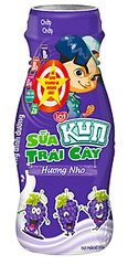 Sữa trái cây hương nho Kun chai 85ml*48
