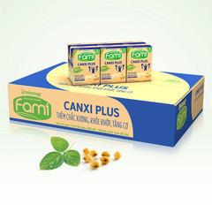 Sữa đậu nành Fami canxi plus 200ml