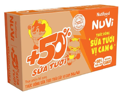 Sữa tươi vị cam Nuvi 110ml