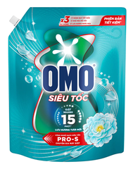 Nước giặt OMO siêu tốc lưu hương tươi mới 3.4kg