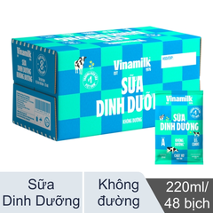 STTT không đường Vinamilk 220ml