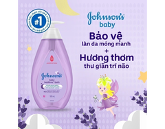 Sữa tắm trẻ em Gohnsons baby chiết xuất lavender hương thơm thư giãn 500ml