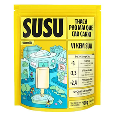 Thạch phô mai que cao Canxi Vinamilk vị kem sữa 20g