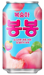 Nước đào bong bong Hàn Quốc 340ml